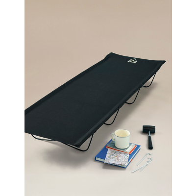 George Unisex Black Xplor Camping Bed 100Kg