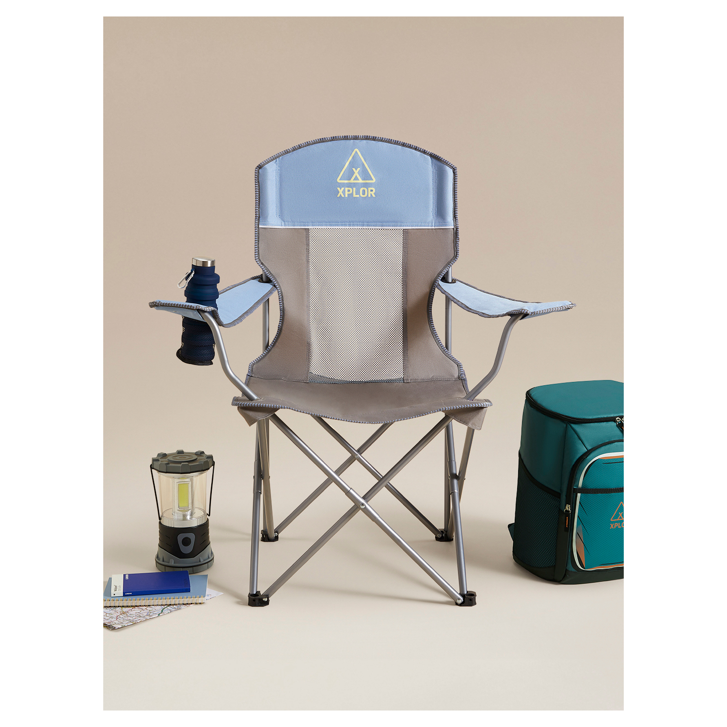George Blue Xplor Mesh Camping Chair
