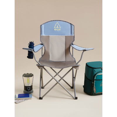 George Unisex Blue Xplor Mesh Camping Chair 2.5Kg