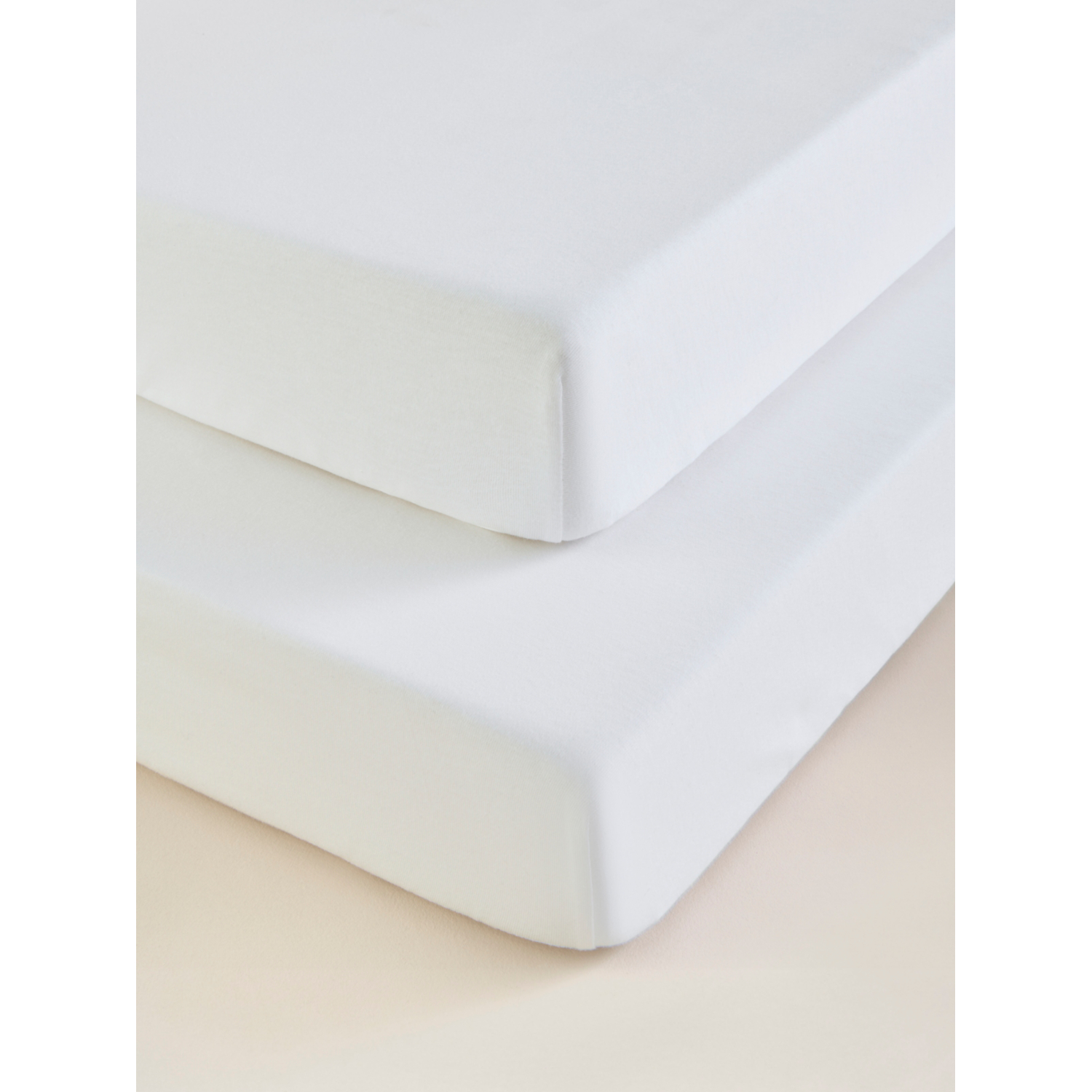 George White Fitted Cotton - Set Of 2