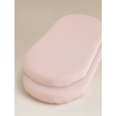 George Pink Fitted Sheets - Set of 2