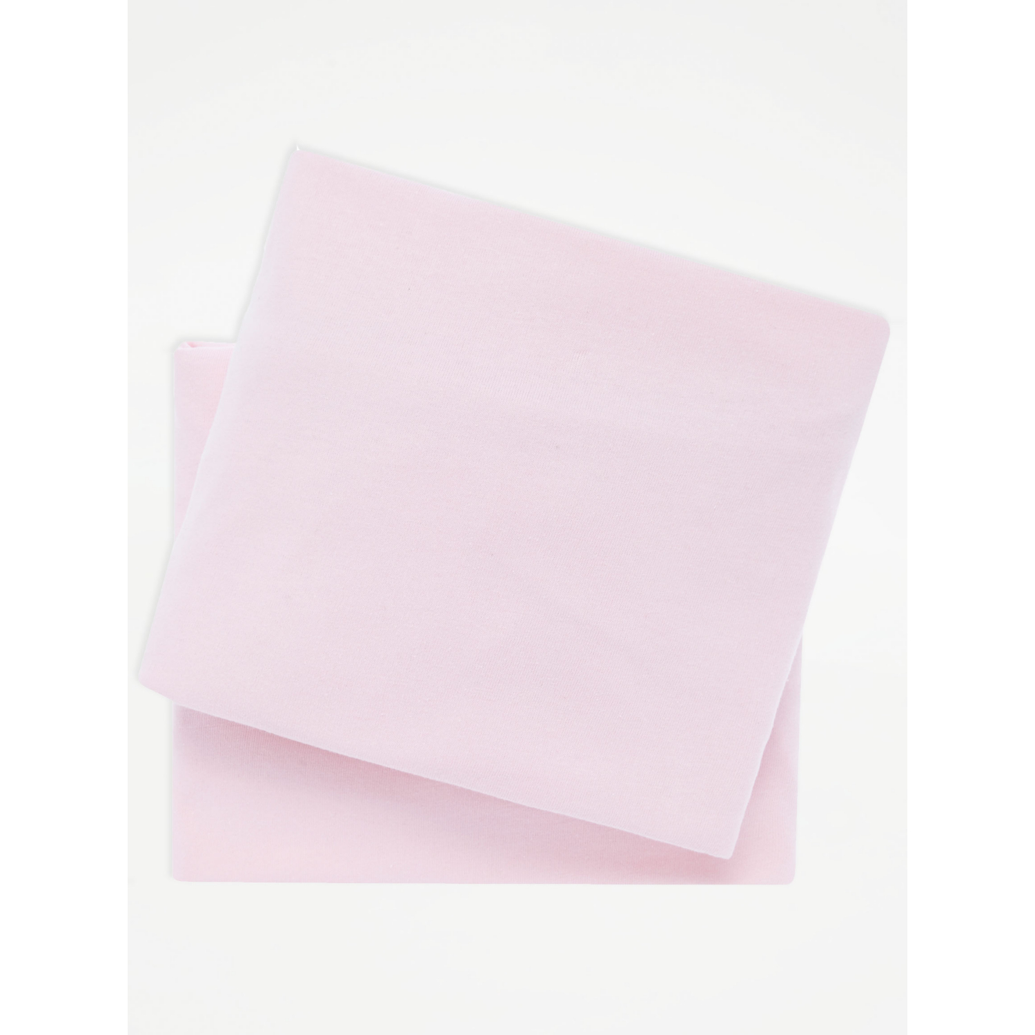 George Pink Jersey Cot Sheets 2 Pack