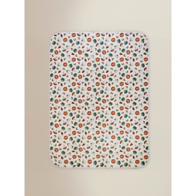 George Multi Pumpkin Toadstool Wipe Clean Tablecloth