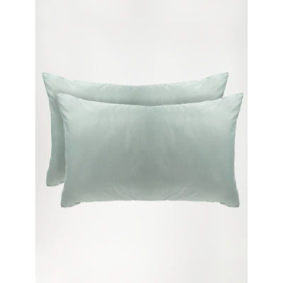 George Sage Green Plain Pillowcase Pair - Sage Green