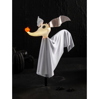 George White Nightmare Before Christmas Halloween Zero Garden Stake
