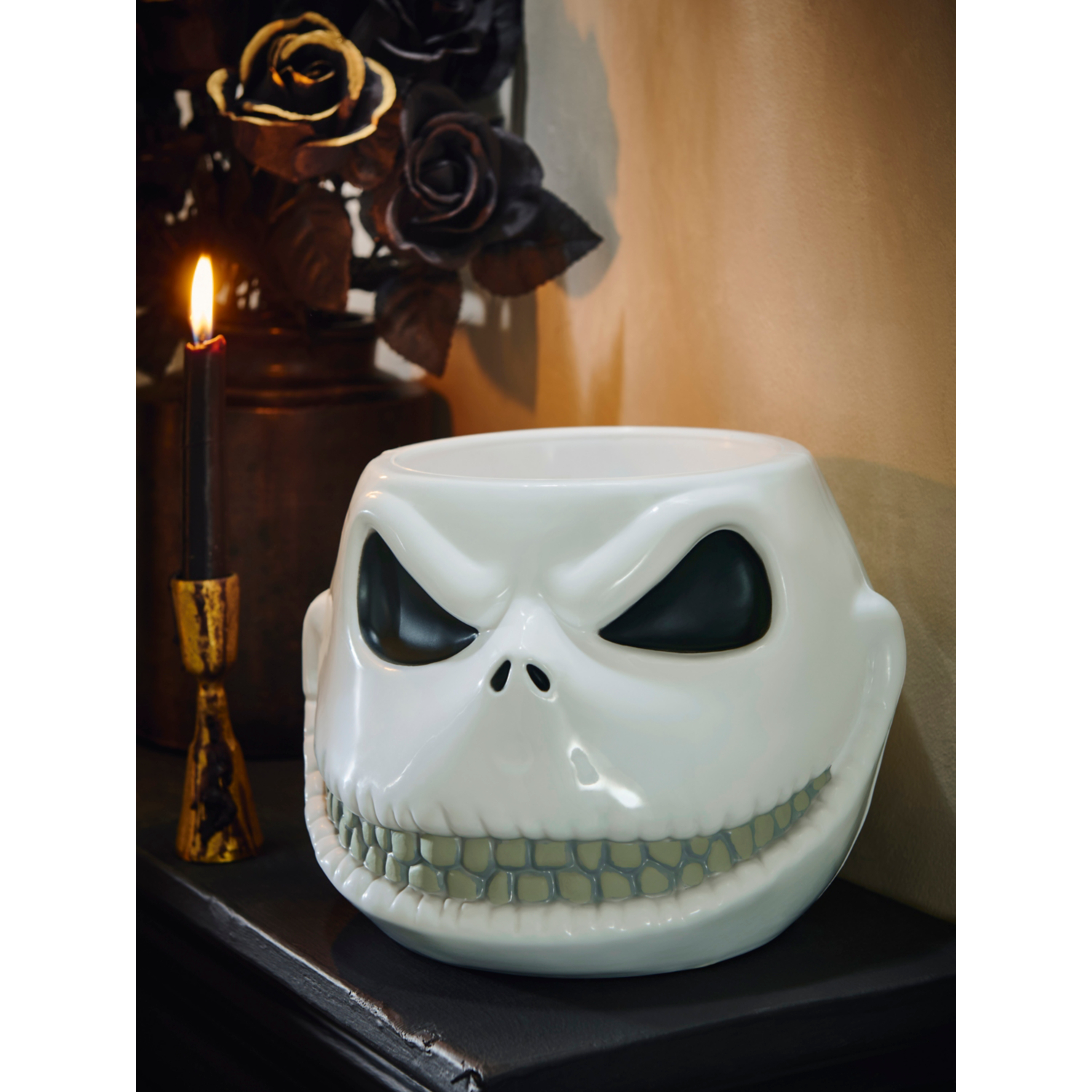 George White Nightmare Before Christmas Halloween Candy Bowl