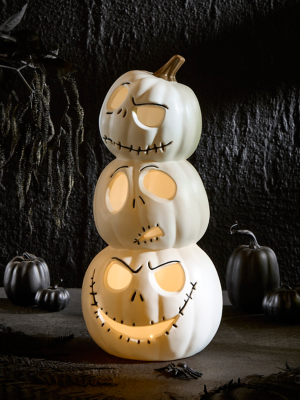 Nightmare Before Christmas Halloween 3 Stack Head Light