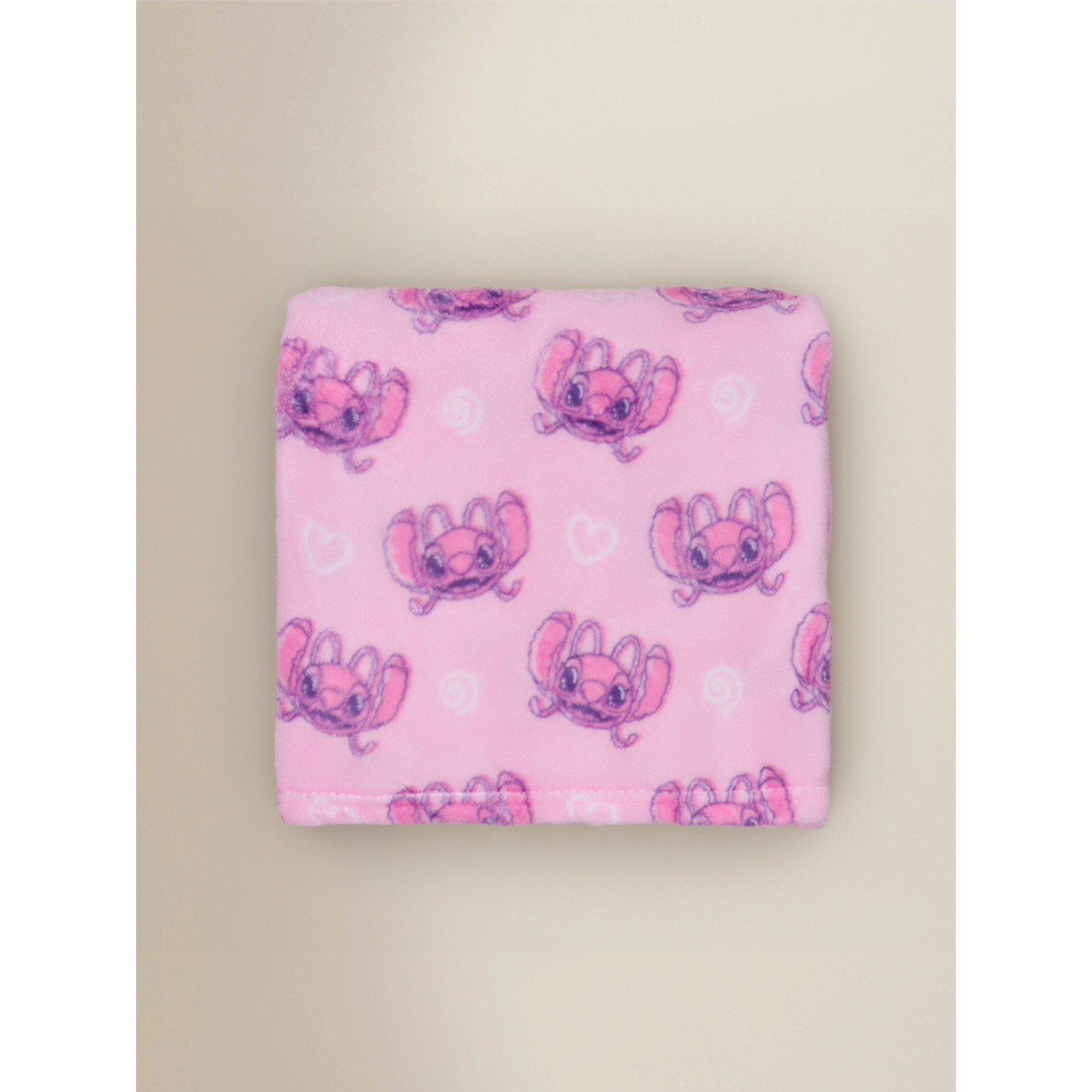 Disney Pink Stitch Angel Fleece Blanket - 120 X 150Cm