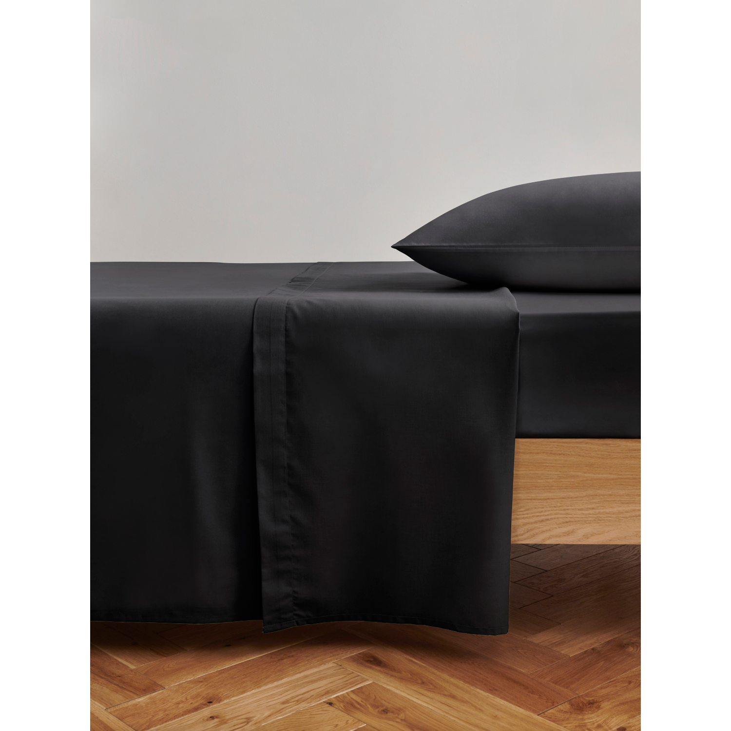 George Black Plain Easycare Flat Sheet