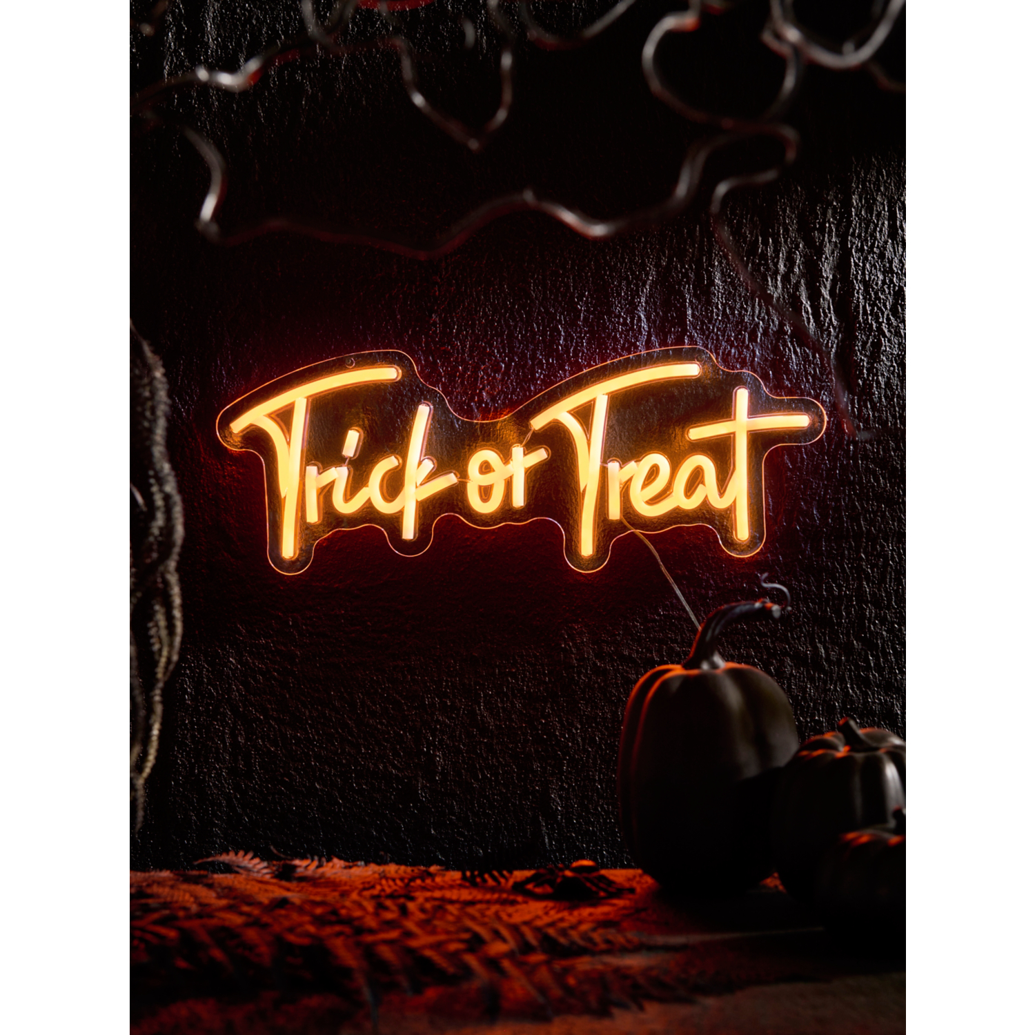 George Multi Halloween Trick Or Treat Neon Sign