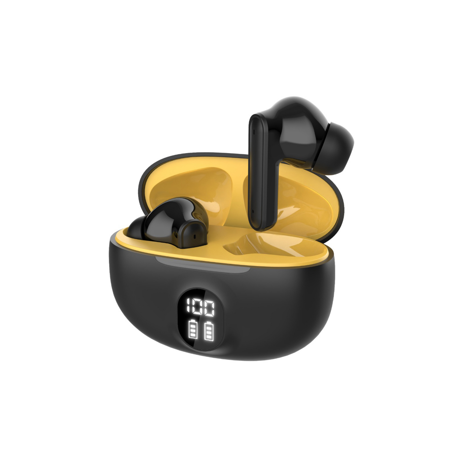 Asda Black Tech Anc Earphones