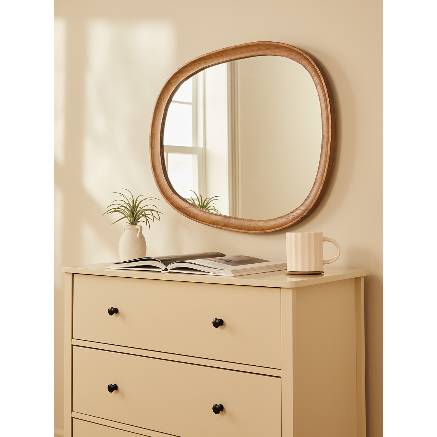 George Brown Irregular Shape Mirror