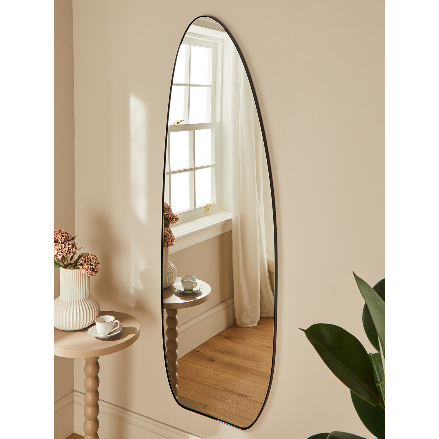 George Black Pebble Mirror