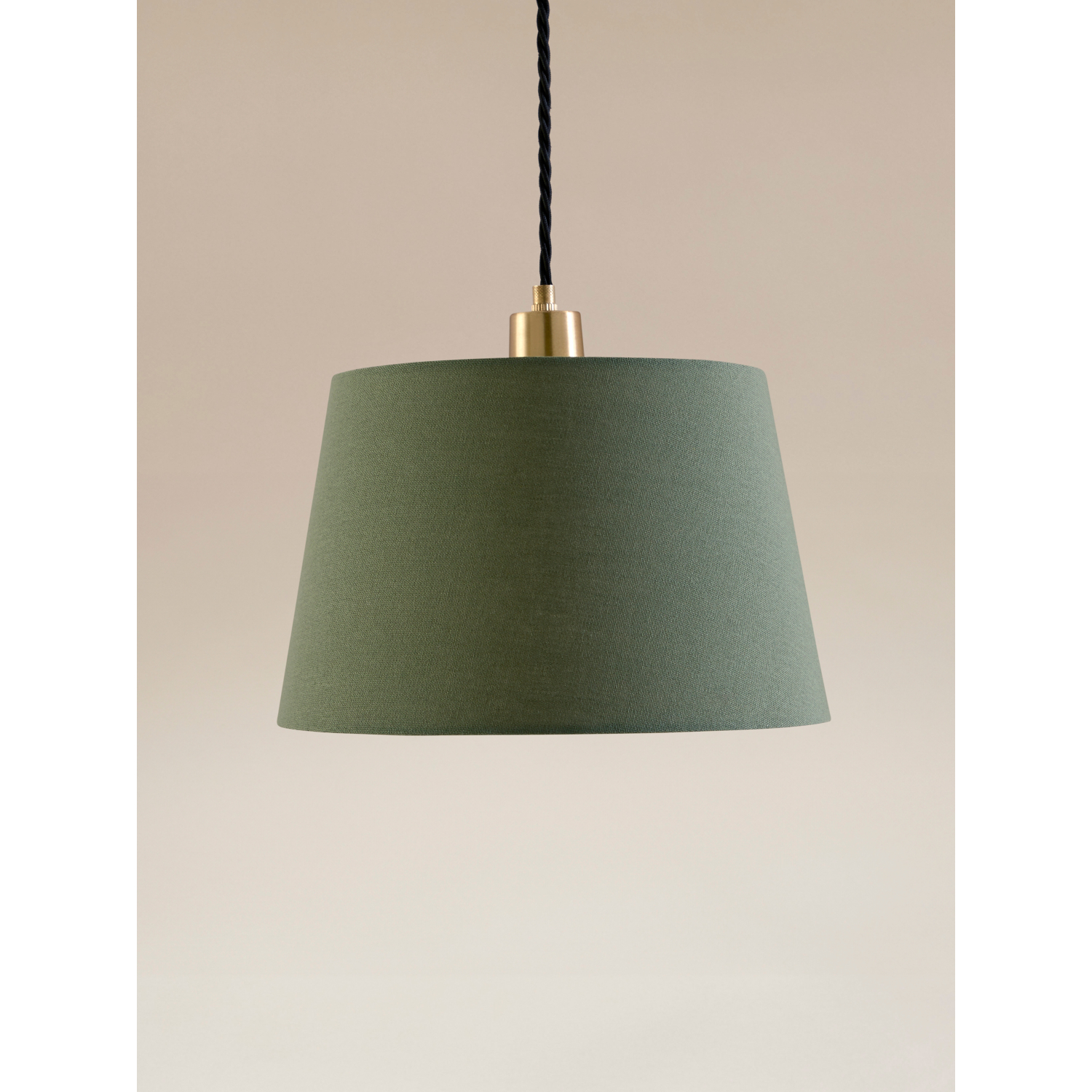 George Green Linen-Effect Chimney Shade