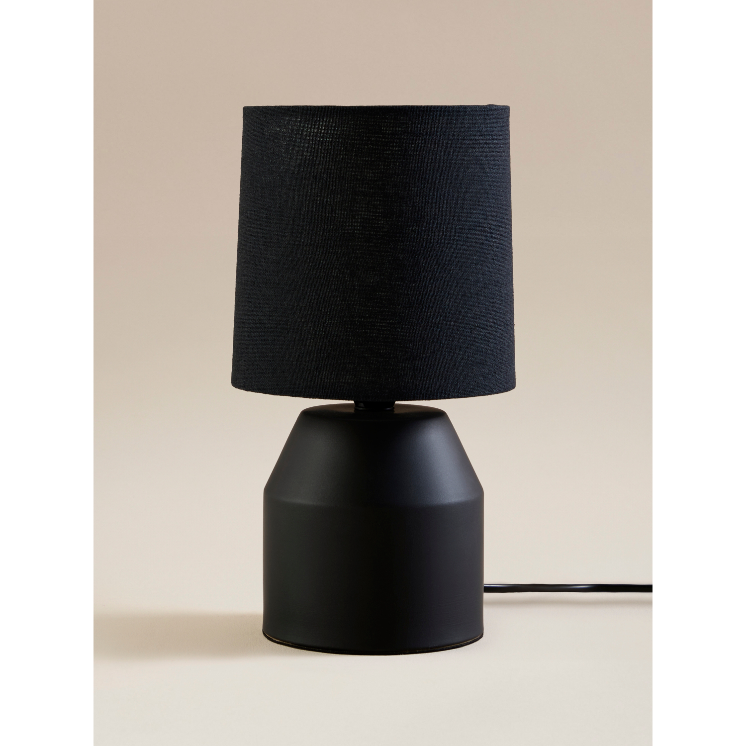 George Black Small Ceramic Table Lamp