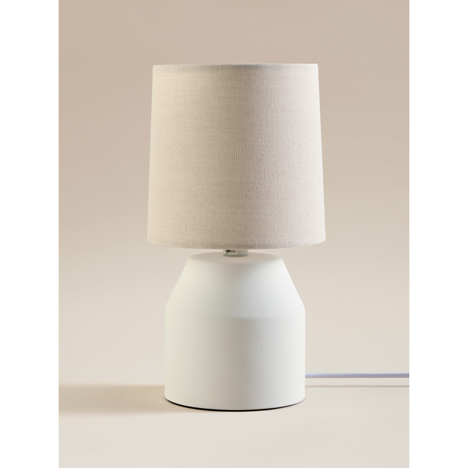 George Cream Small Ceramic Table Lamp