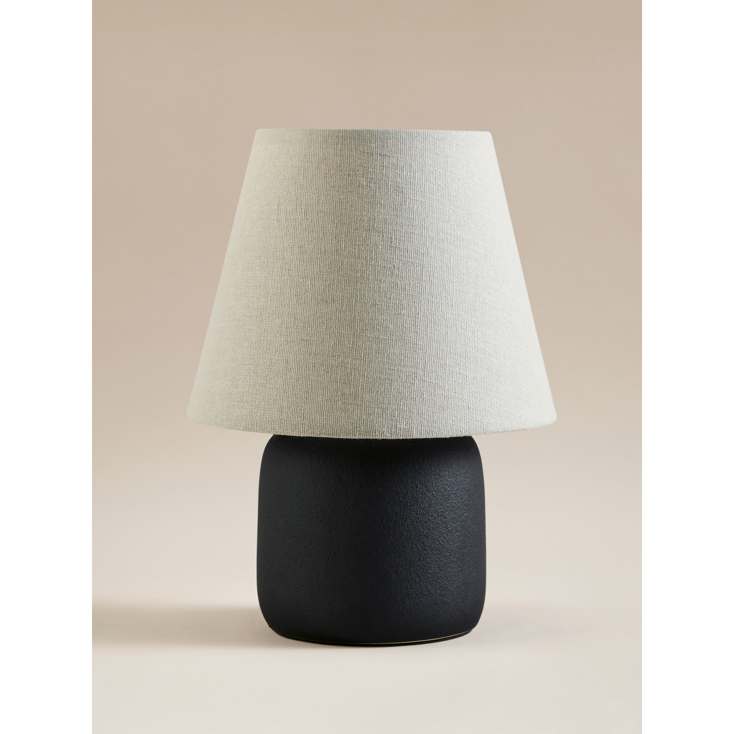 George Cream Natural Ceramic Mini Table Lamp