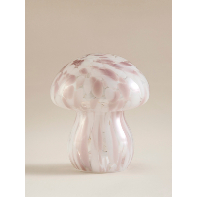 George Pink Mini Mushroom Confetti Table Lamp