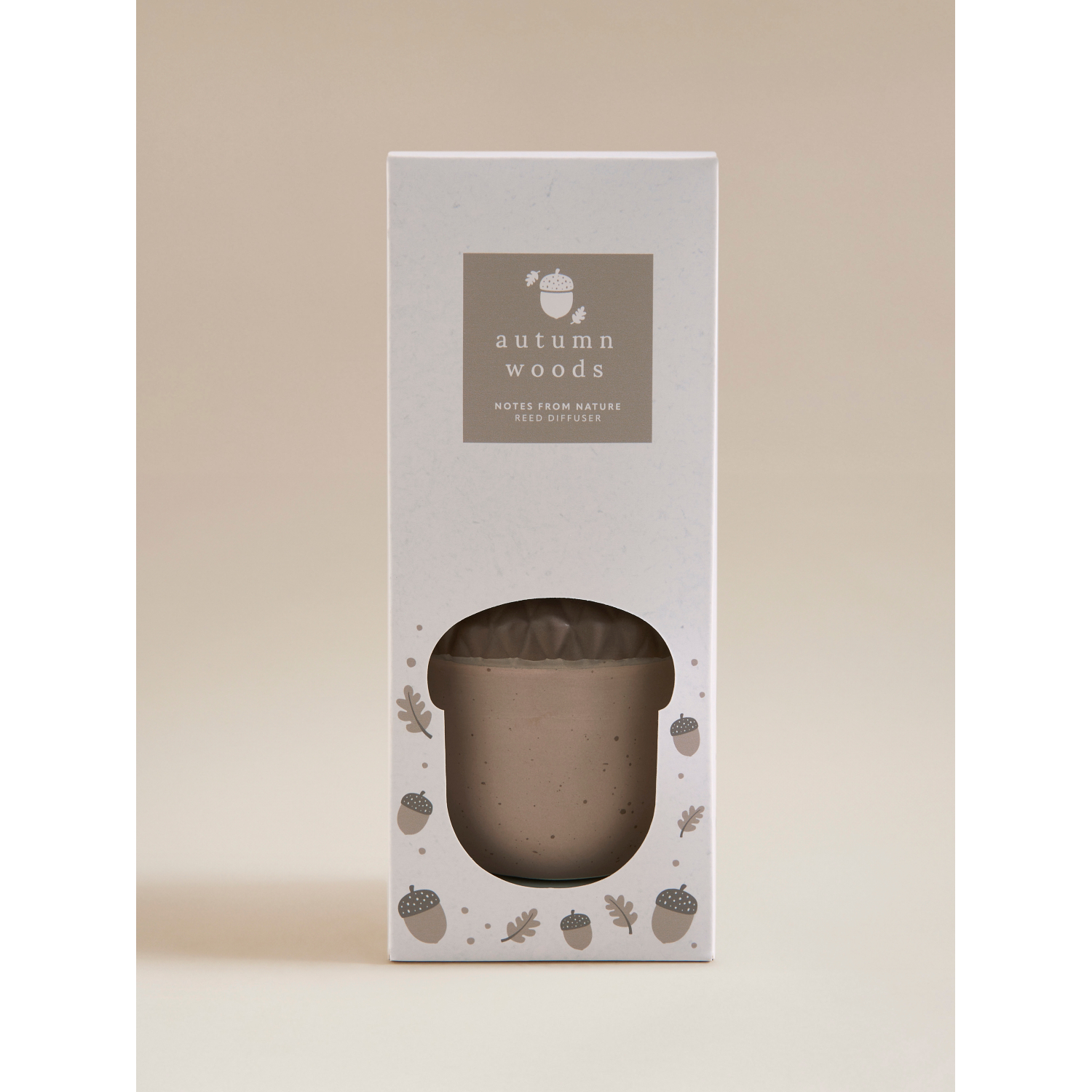 George Natural Acorn-Shaped Reed Diffuser