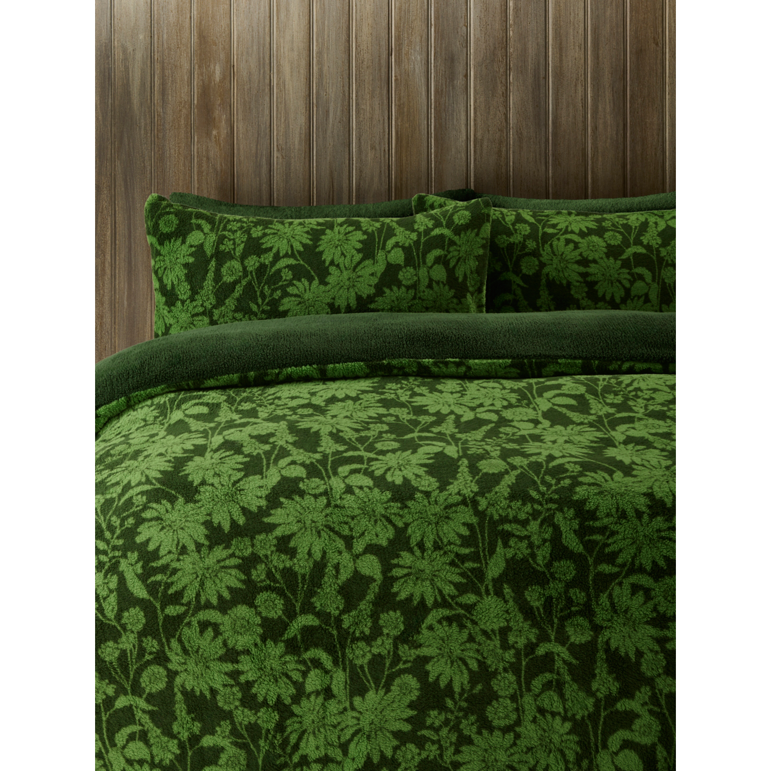 George Green Floral Teddy Duvet Set