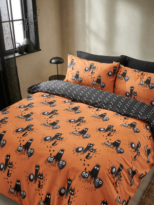 Monsters Print Easycare Duvet Set Home George at ASDA