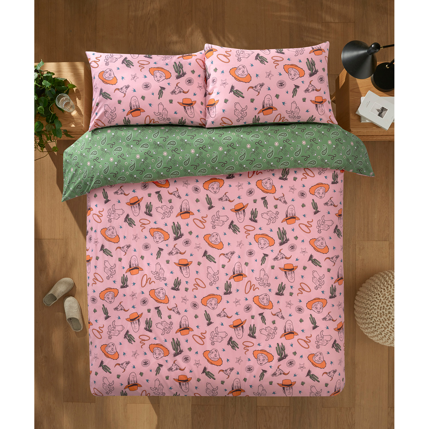 Disney Multi Toy Story Cowboys Easycare Duvet Set