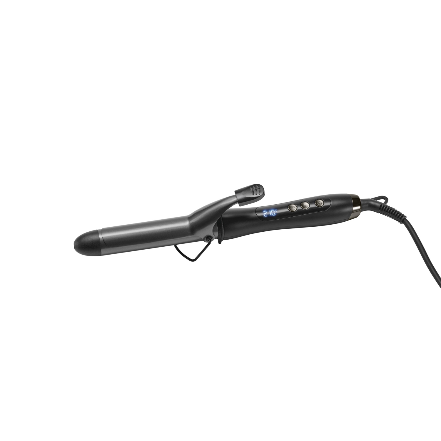 George Home Black Led Curling Tong