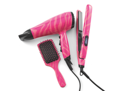 Ti straightener and cortex blow dryer set zebra Flat Iron Cortex - Zebra - Fernanda main image 3