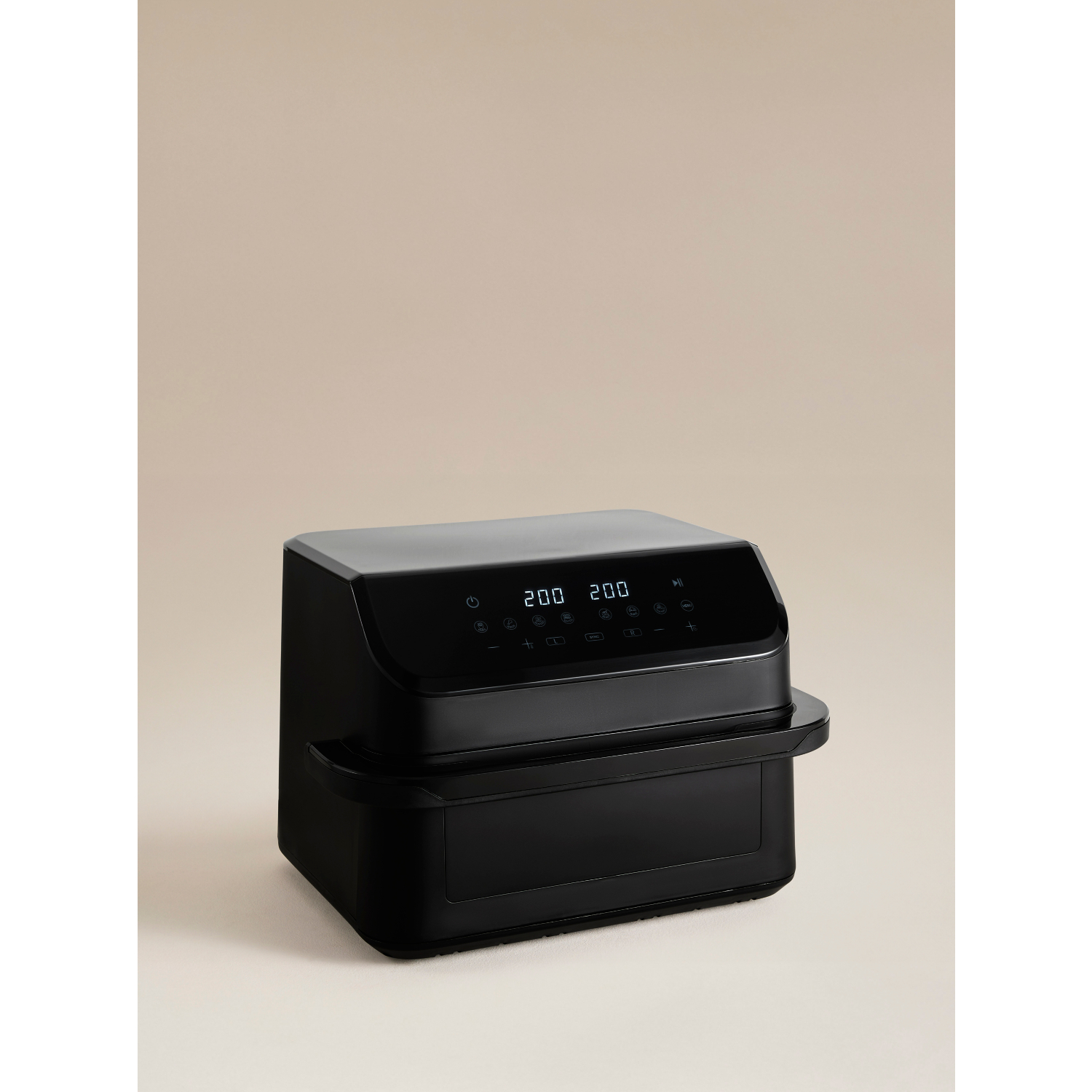 George Home Black 9.5L Multi-Basket Dual Air Fryer