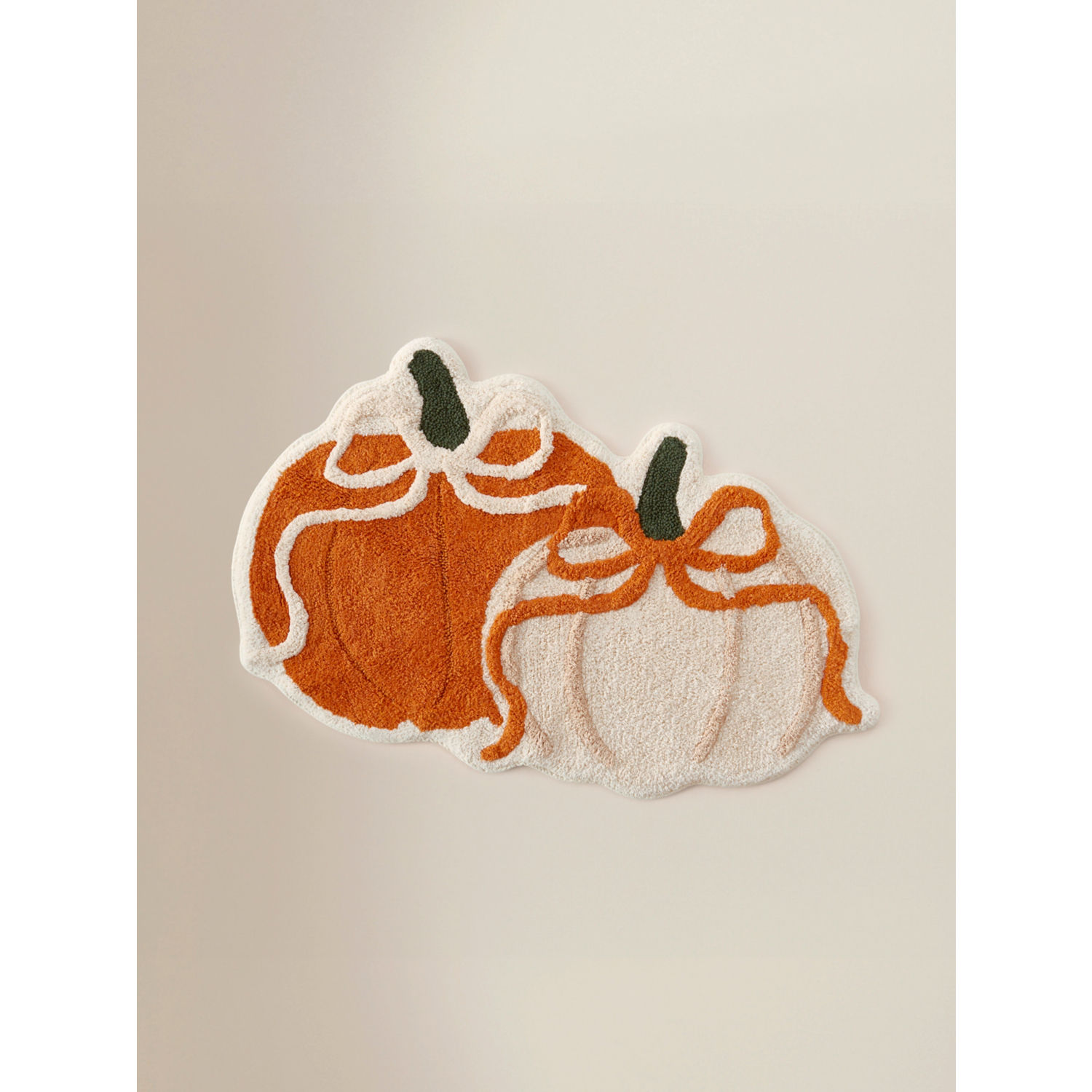 George Multi Pumpkin Bows Bath Mat