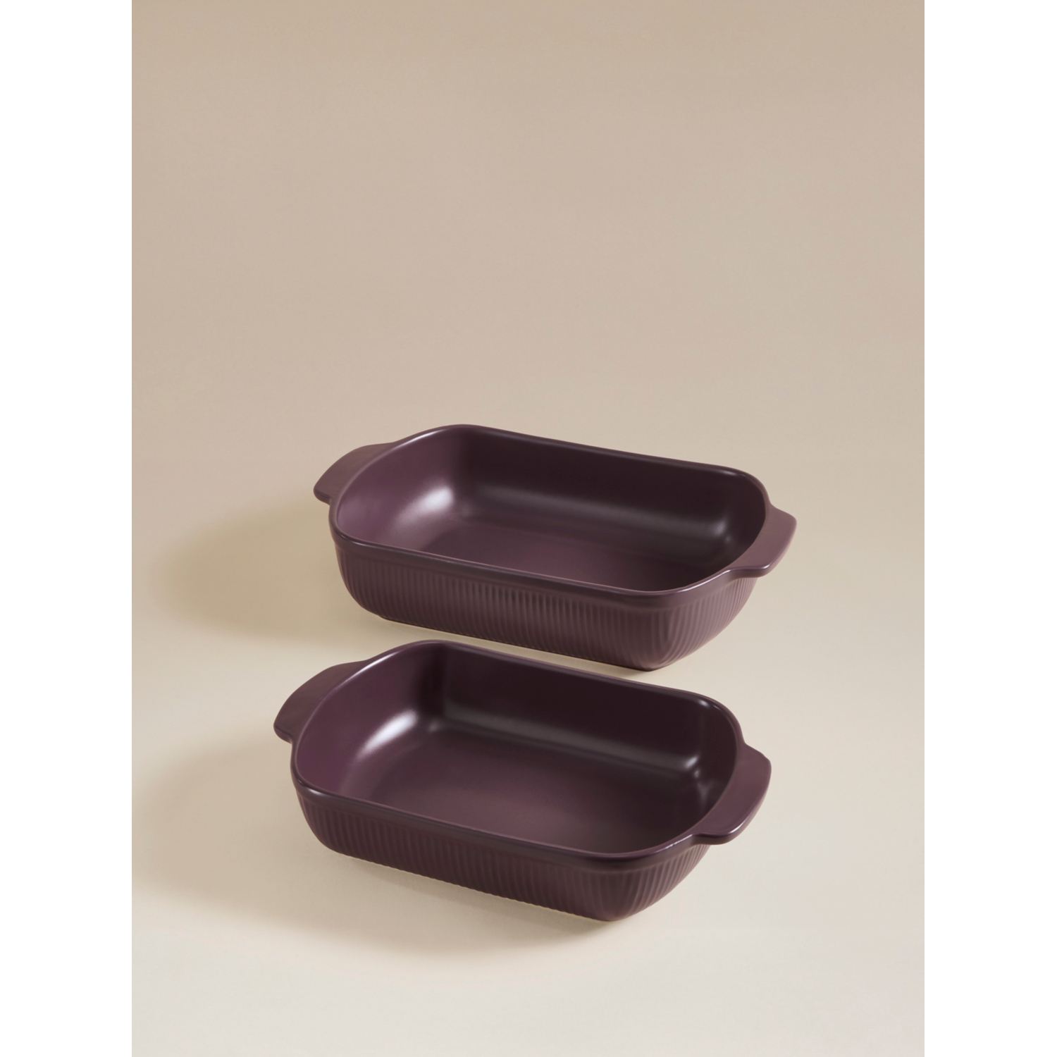 George Aubergine Barbican Roasters 2 Piece Set
