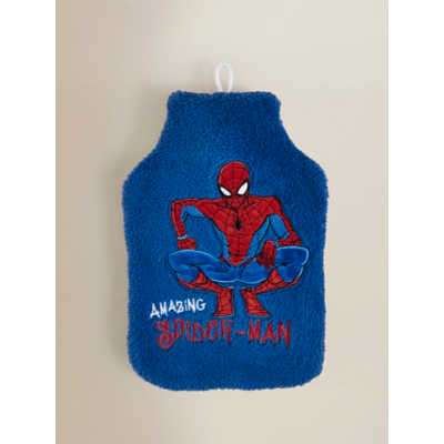 George Marvel Spider-Man Blue Hot Water Bottle - Blue
