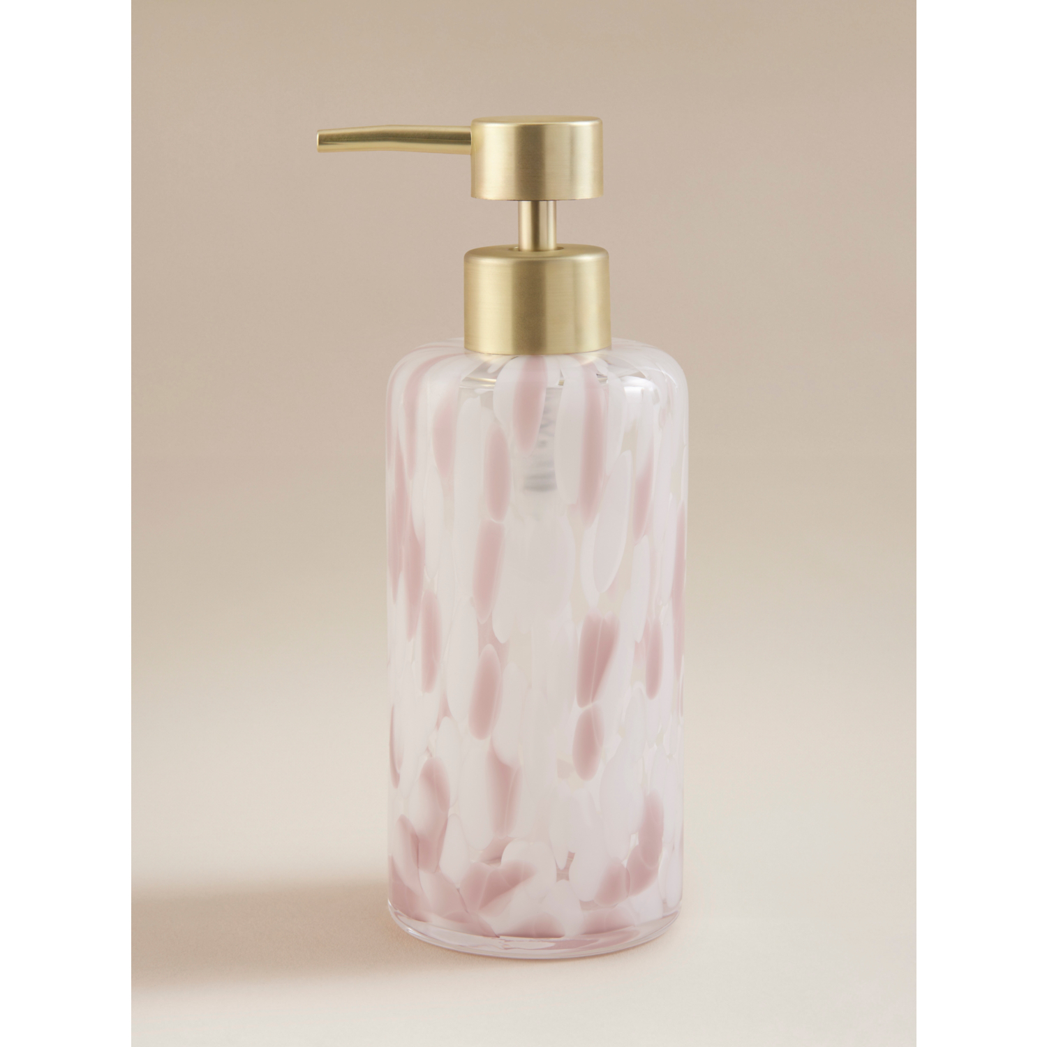 George Multi Confetti Glass Soap Dispenser