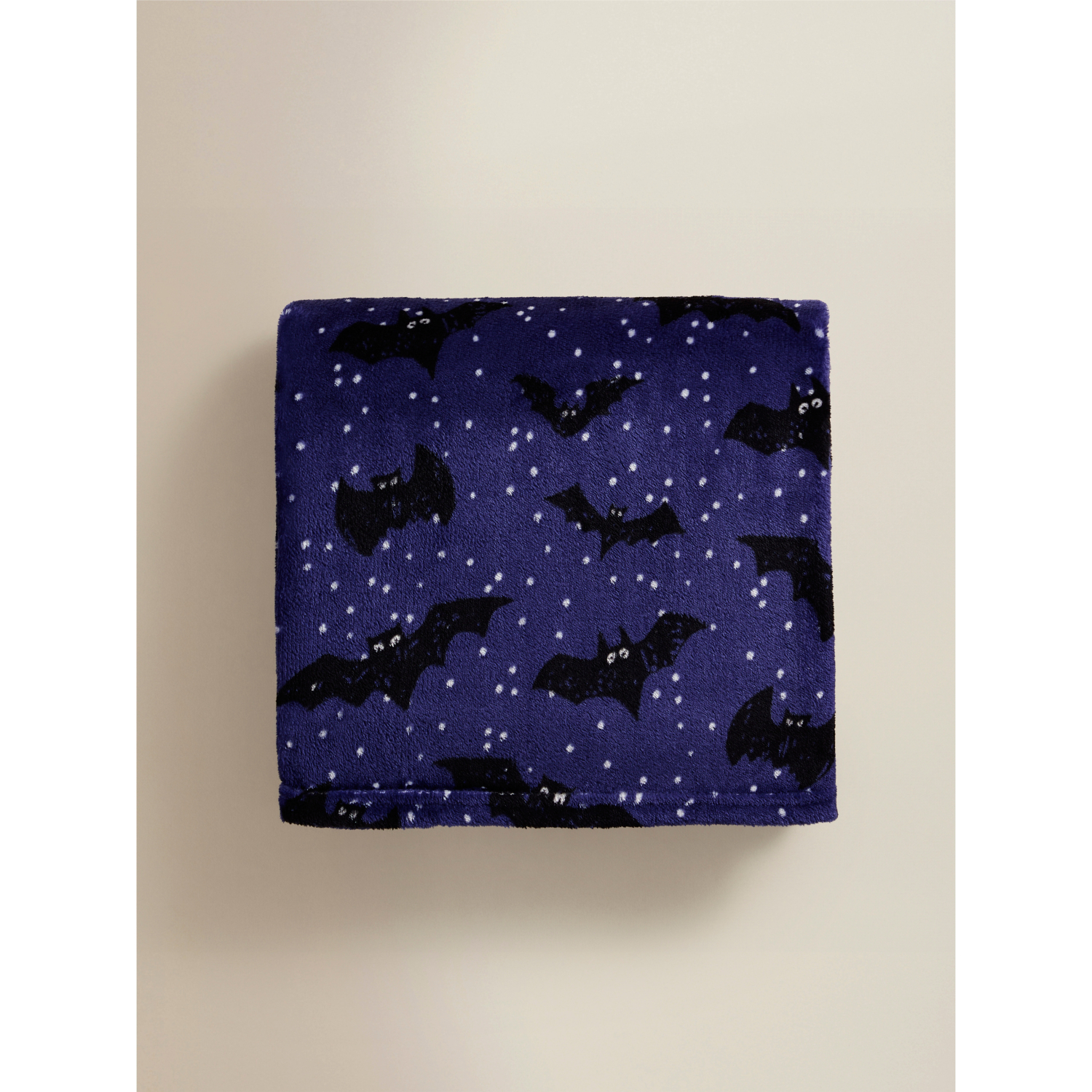 George Navy Bat Supersoft Throw - 150 X 120Cm