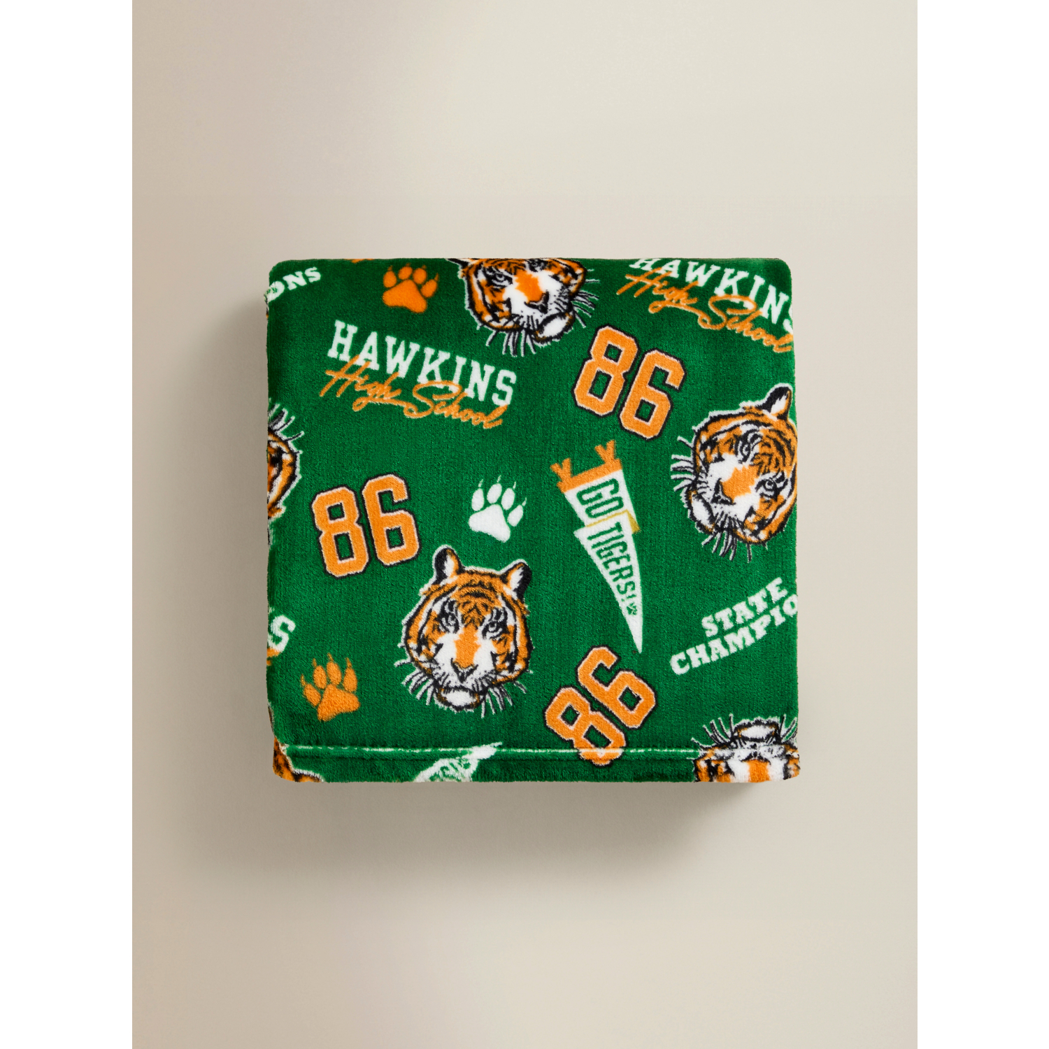 George Green Stranger Things Hawkins Throw - 150 X 120Cm