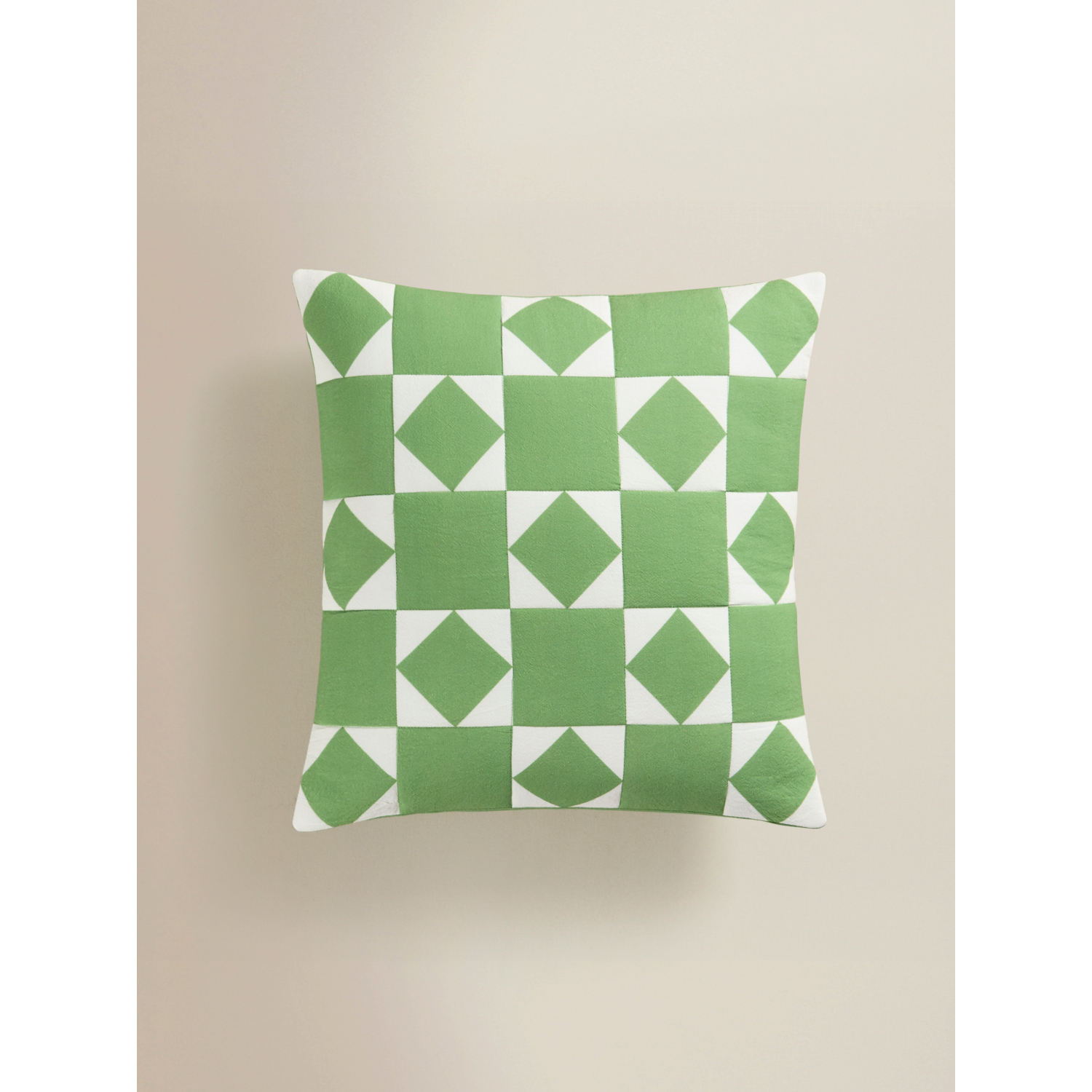 George Green Patchwork Cushion