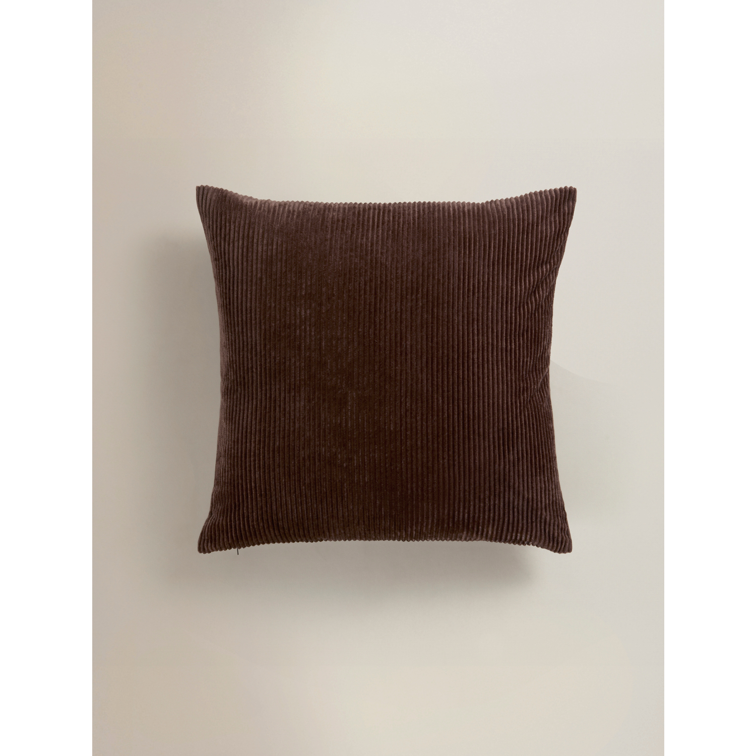 George Chocolate Cord Cushion