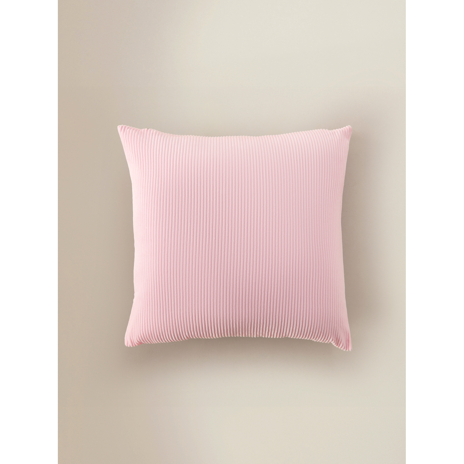 George Light Pink Cord Cushion