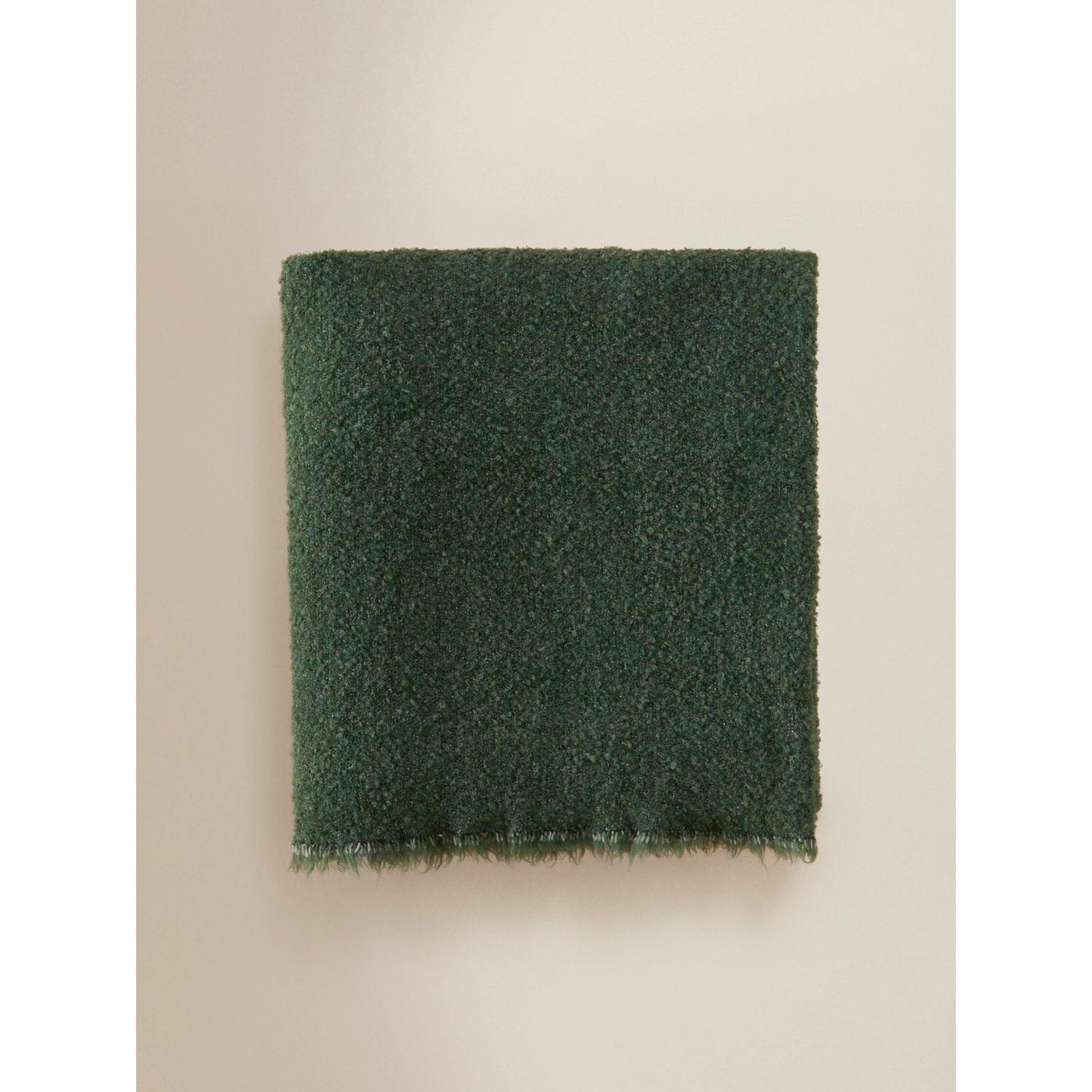George Green Plain Boucle Throw - 150 X 120Cm
