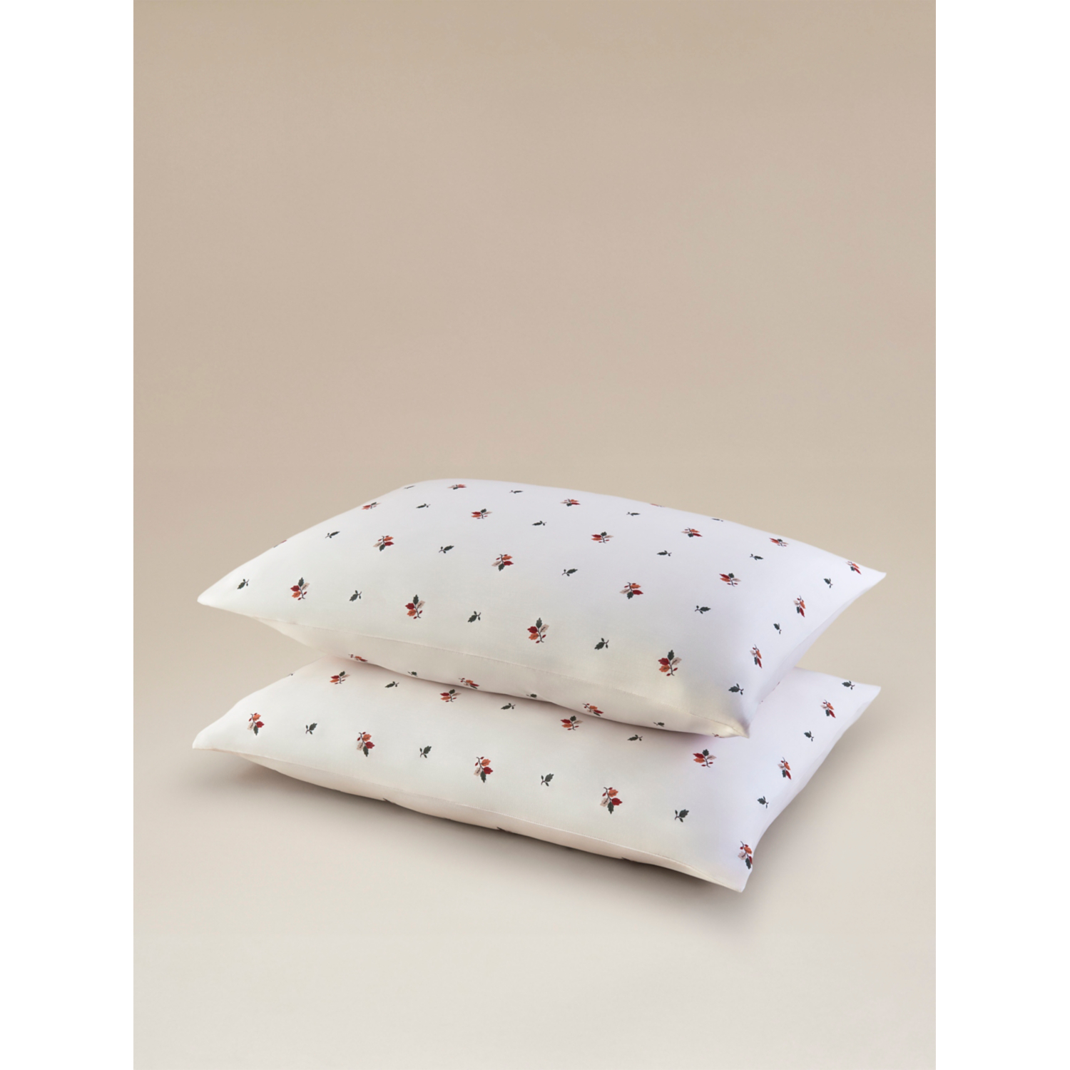 George Multi Autumn Leaves Pillowcase Pair