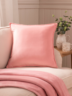 Stacey Solomon Green Ribbed Faux Fur Cushion | Home | George at ASDA
