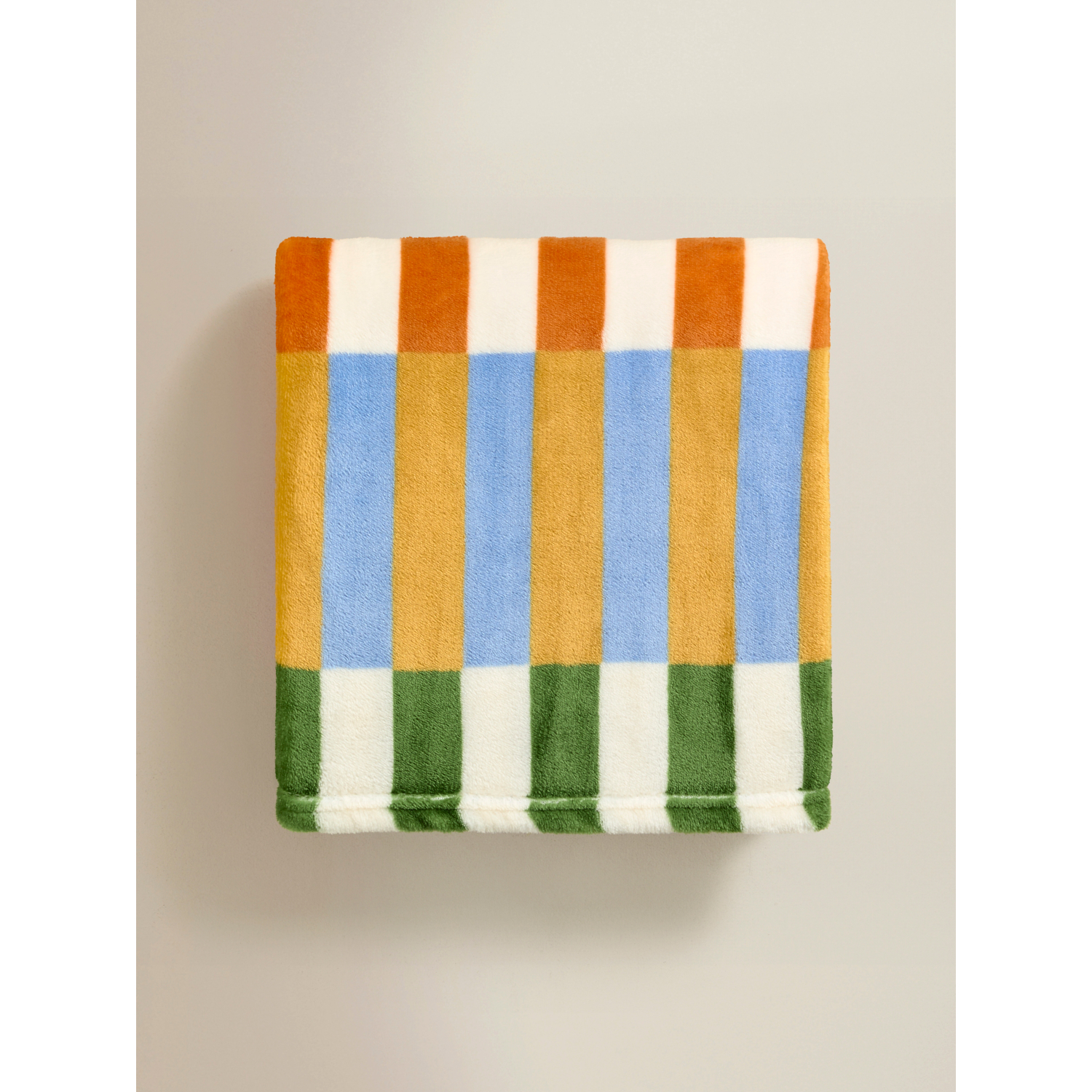 George Multi Striped Super-Soft Throw - 150 X 120Cm