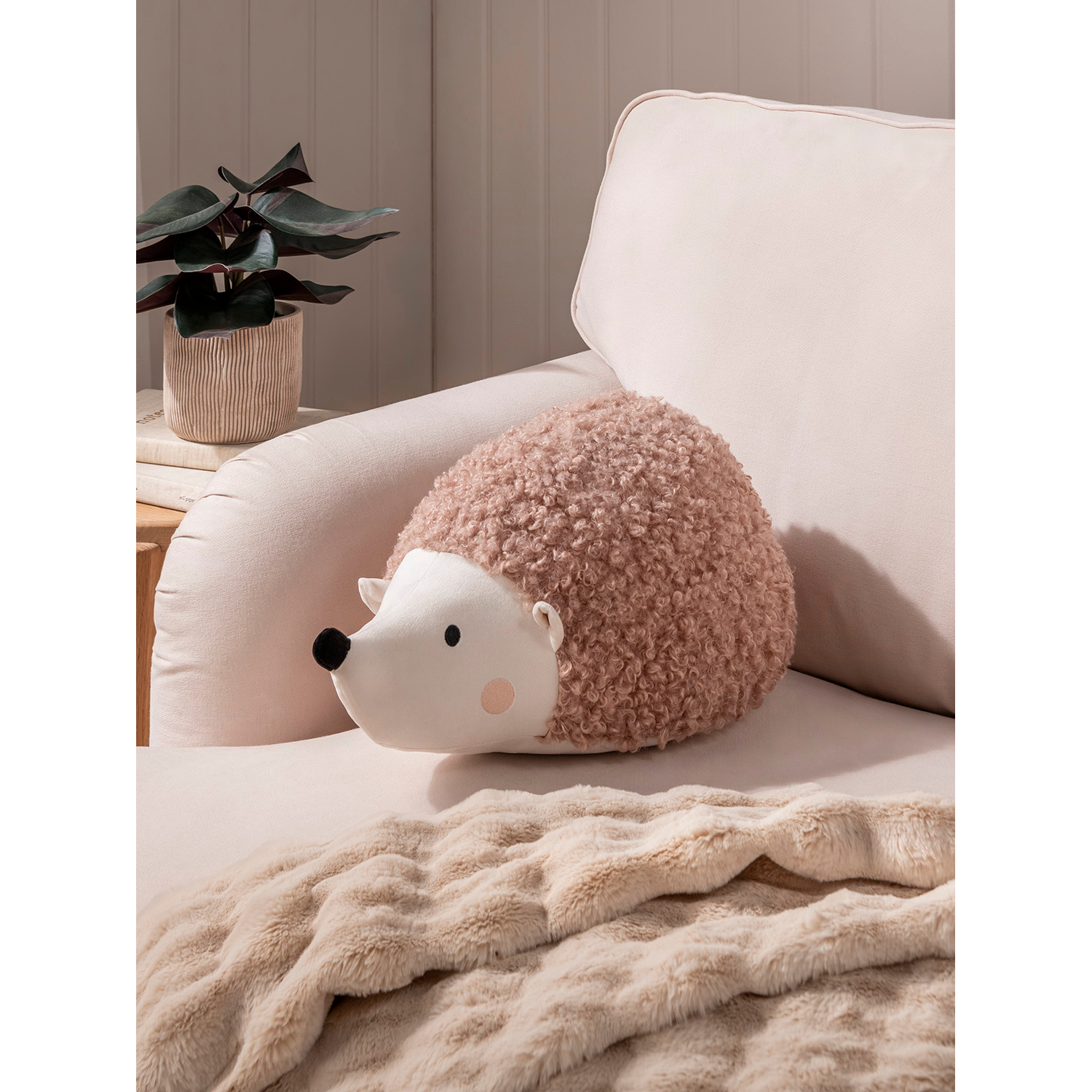 George Natural Stacey Solomon Hedgehog-Shaped Cushion