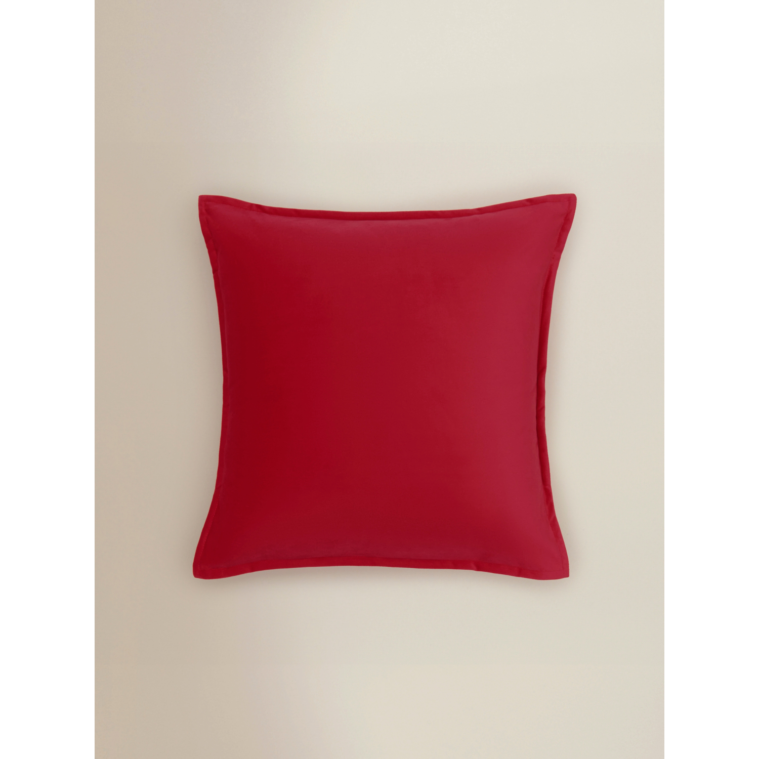 George Red Velvet Cushion - 43Cm X 43Cm