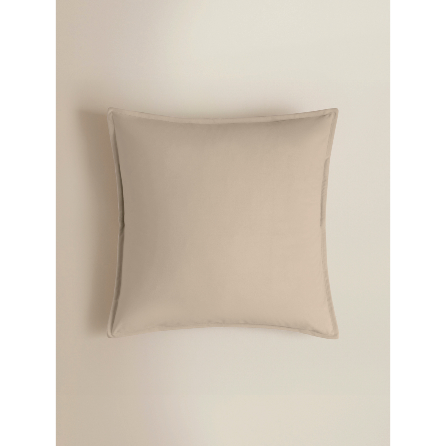 George Taupe Extra Large Velvet Cushion
