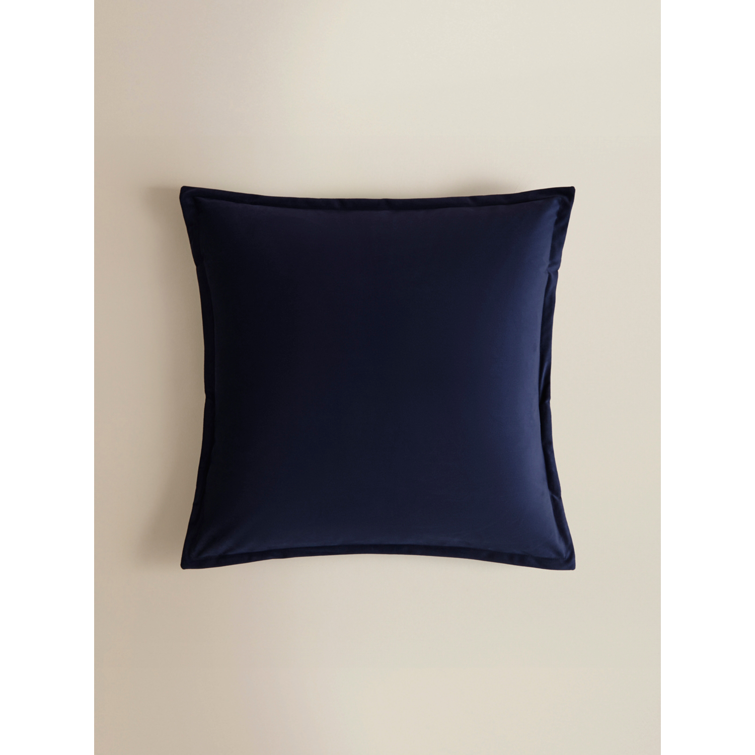 George Navy Extra Large Velvet Cushion