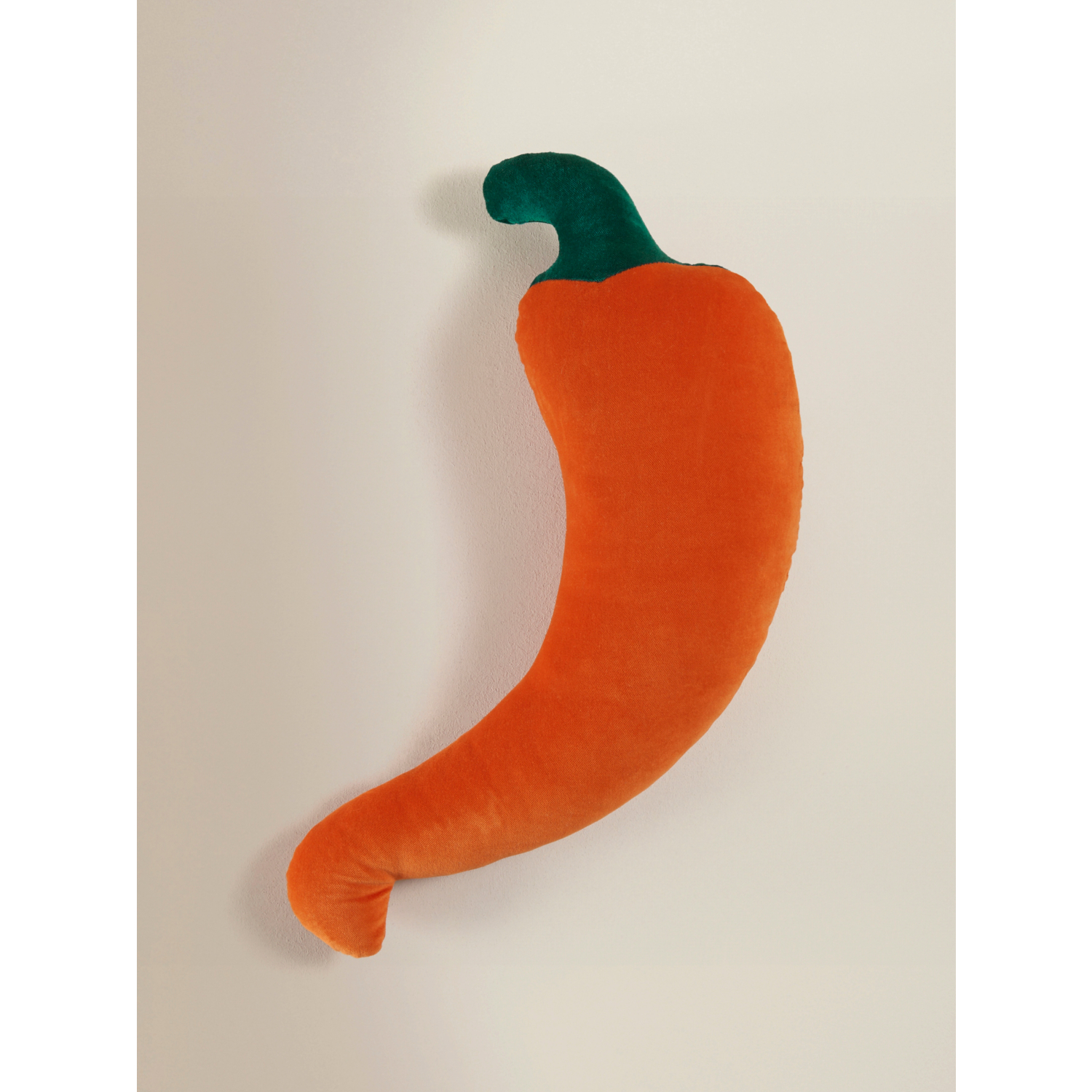 George Red Chilli Shaped Cushion