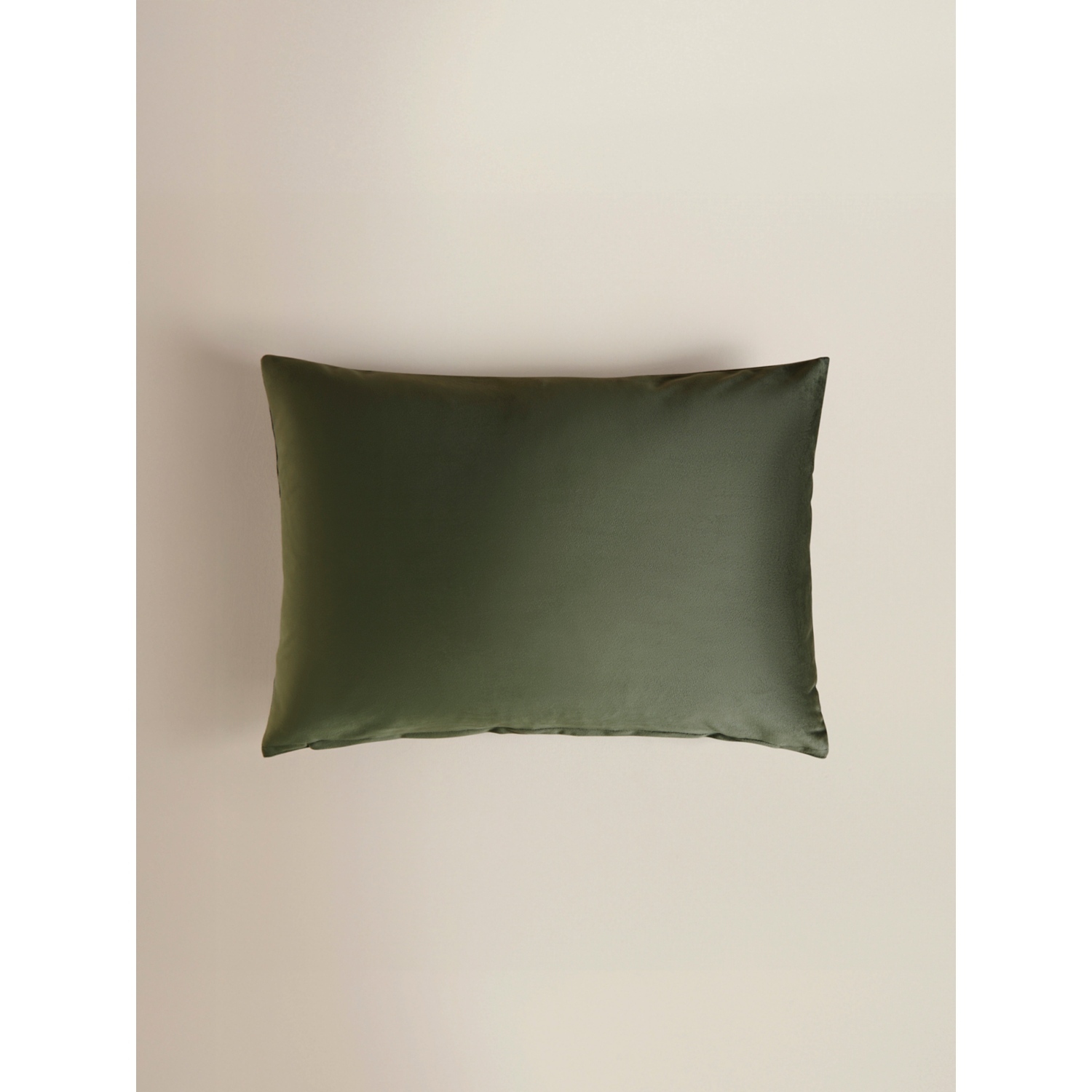 George Green Velvet Rectangular Cushion
