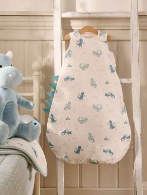 Stacey Solomon Dragon Jersey Cotton Sleeping Bag - 2.5 Tog | Baby
