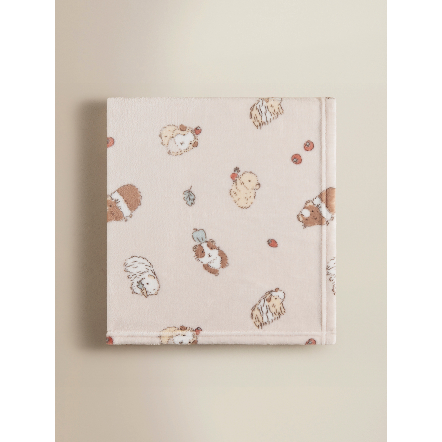 George Natural Guinea Pig Fleece Blanket - 70Cm X 100Cm